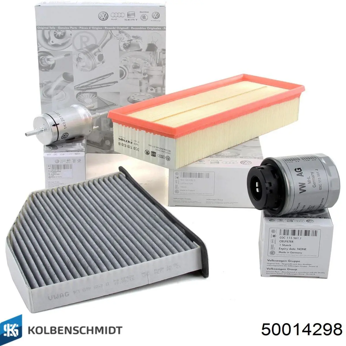 Filtro de aceite 50014298 Kolbenschmidt