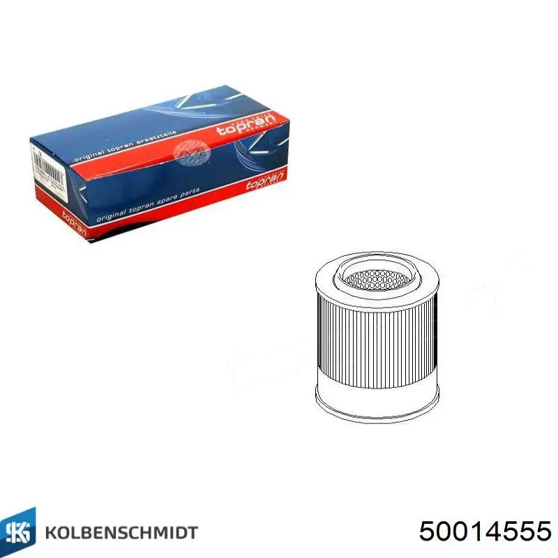 50014555 Kolbenschmidt filtro de aire