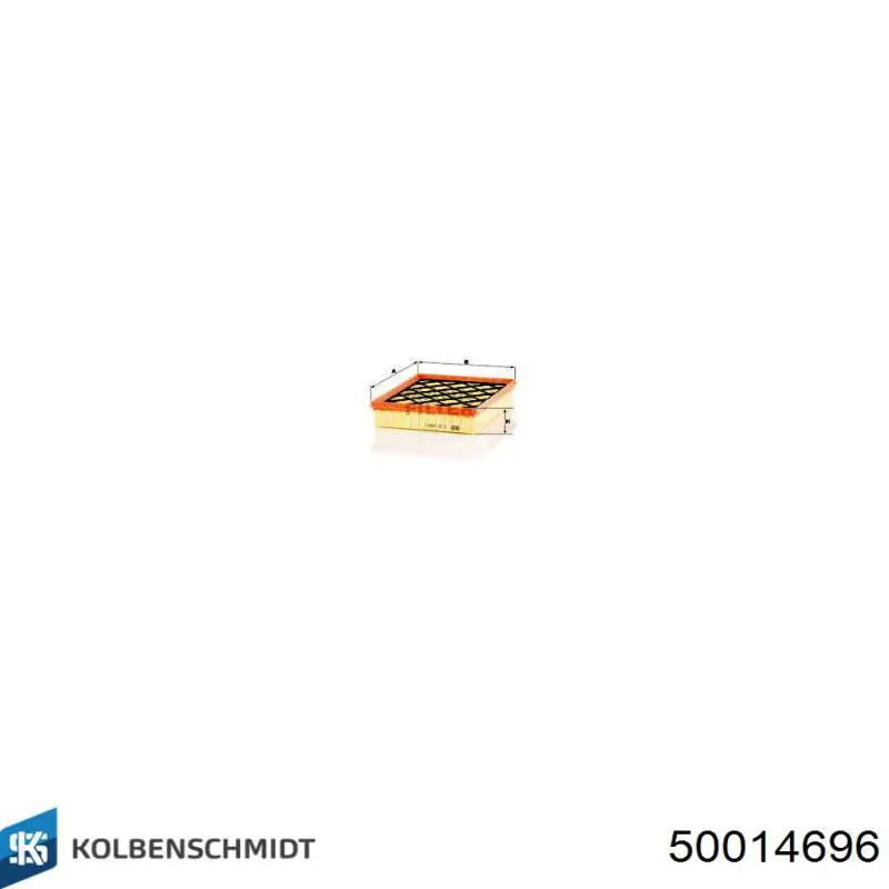 Comprar 50014696 Kolbenschmidt Filtro de aire