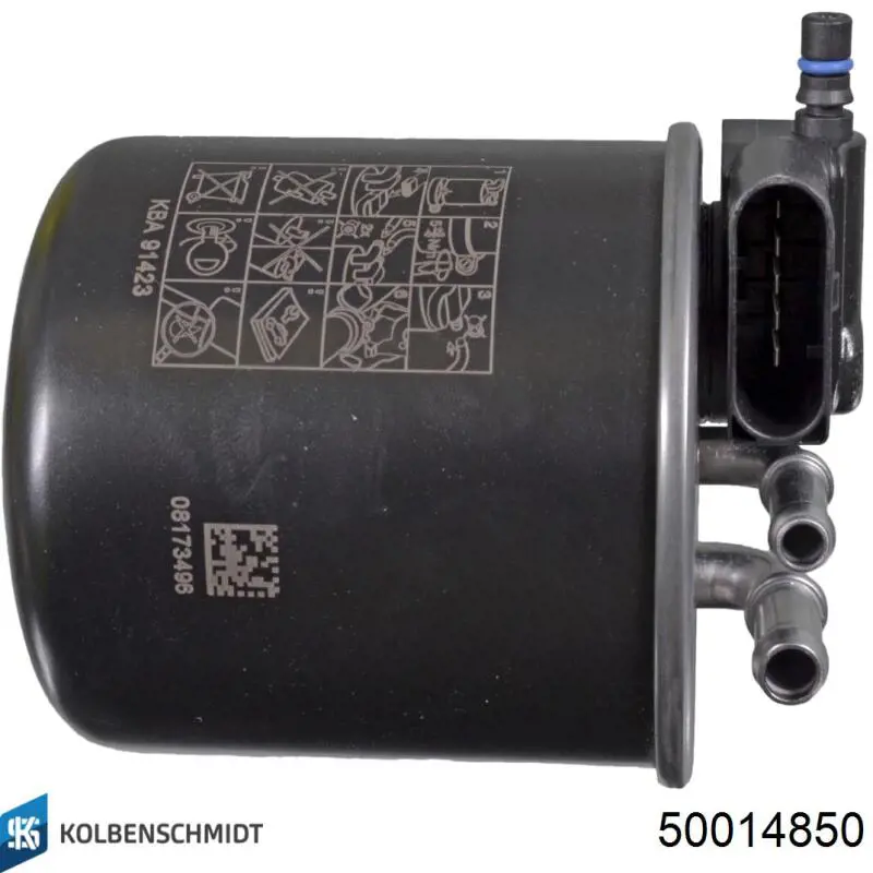 50014850 Kolbenschmidt filtro de combustible
