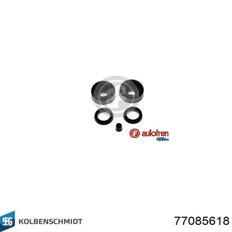 77085618 Kolbenschmidt Juego de cojinetes de cigüeñal, cota de reparación (+0,25 mm)