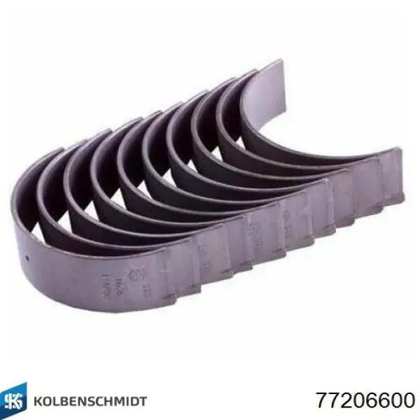 77206600 Kolbenschmidt Juego de cojinetes de biela, estándar (STD)