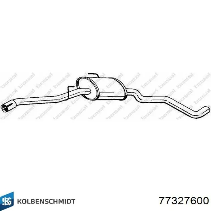 77327600 Kolbenschmidt juego de cojinetes de cigüeñal, estándar, (std)