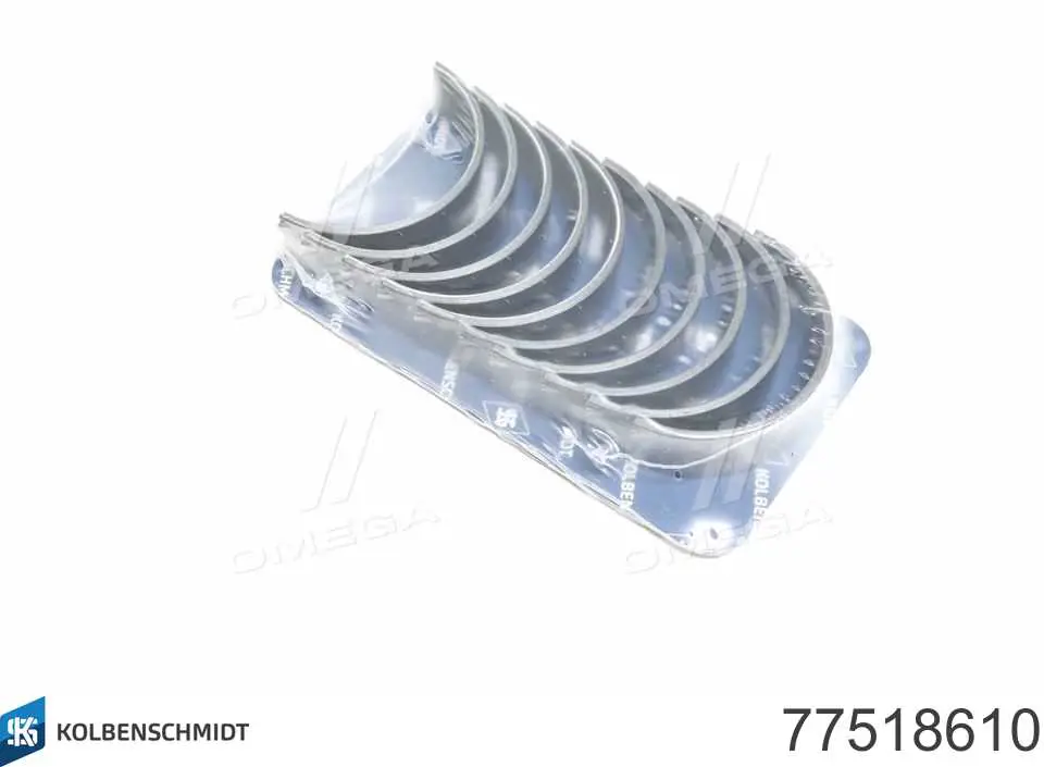 77518610 Kolbenschmidt Juego de cojinetes de cigüeñal, cota de reparación (+0,25 mm)