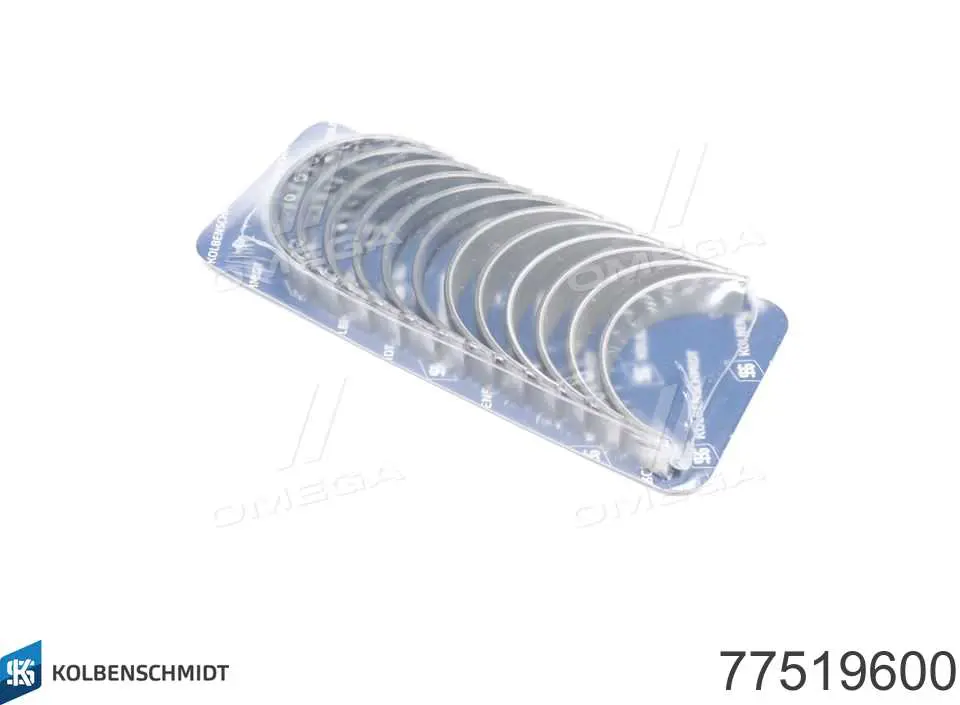 77519600 Kolbenschmidt Juego de cojinetes de cigüeñal, estándar, STD