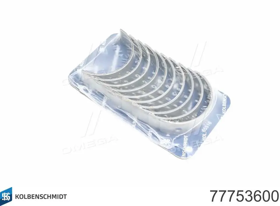 Juego de cojinetes de cigüeñal, estándar, STD 77753600 Kolbenschmidt