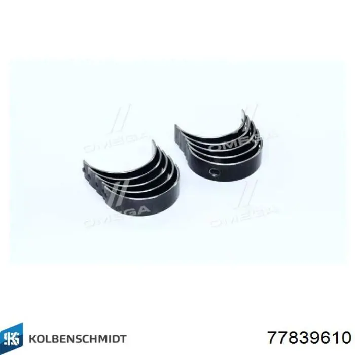 Juego de cojinetes de cigüeñal, cota de reparación (+0,25 mm) Kolbenschmidt 77839610 precio, desde 23,16 EUR