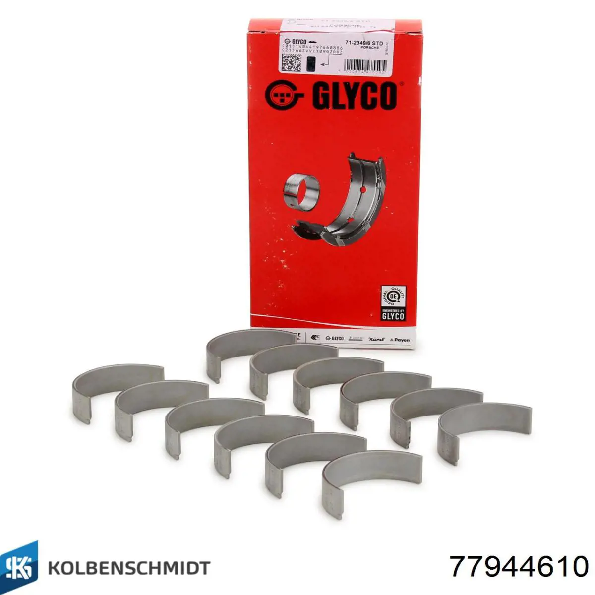 Juego de cojinetes de biela, cota de reparación (+0,25 mm) Kolbenschmidt 77944610 precio, desde 36,72 EUR