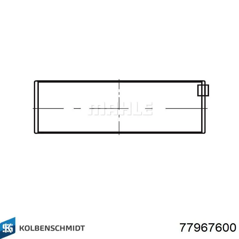 Cojinetes de biela 77967600 Kolbenschmidt
