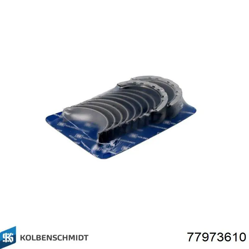 Juego de cojinetes de cigüeñal, cota de reparación (+0,25 mm) Kolbenschmidt 77973610