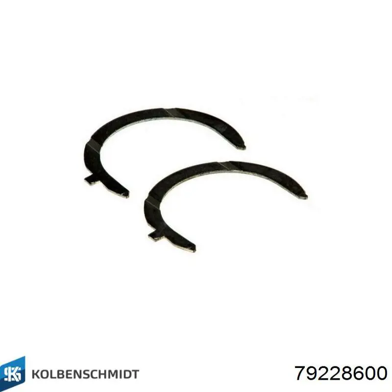 79228600 Kolbenschmidt Kit de discos distanciador, cigüeñal, STD.
