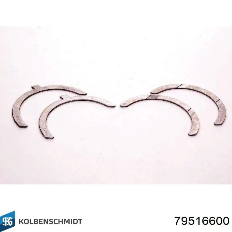 Disco distanciador, cigüeñal, STD, delantero 79516600 Kolbenschmidt