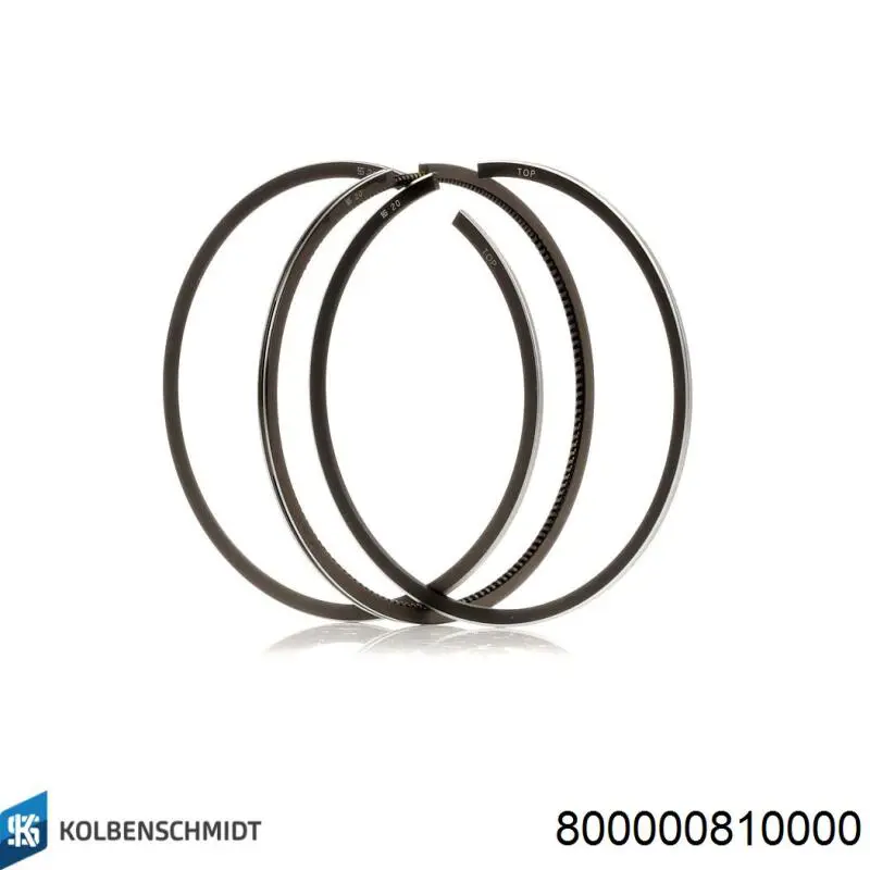 800000810000 Kolbenschmidt Juego de anillos de pistón para 1 cilindro, STD