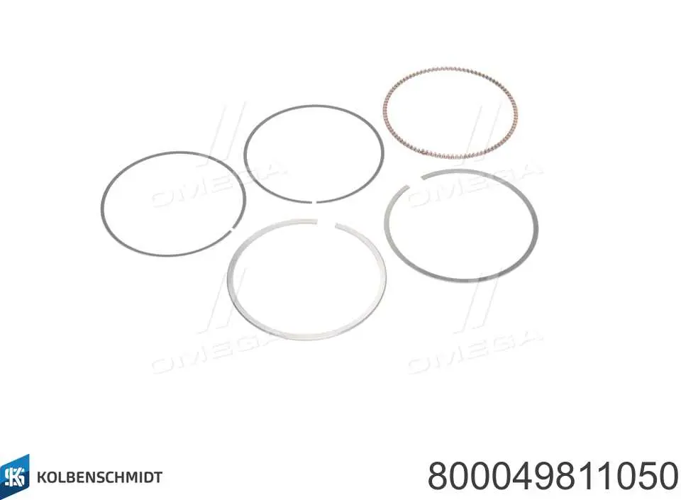 Juego de aros de pistón para 1 cilindro, sobremedida (+0,50 mm) Kolbenschmidt 800049811050 precio, desde 16,79 EUR
