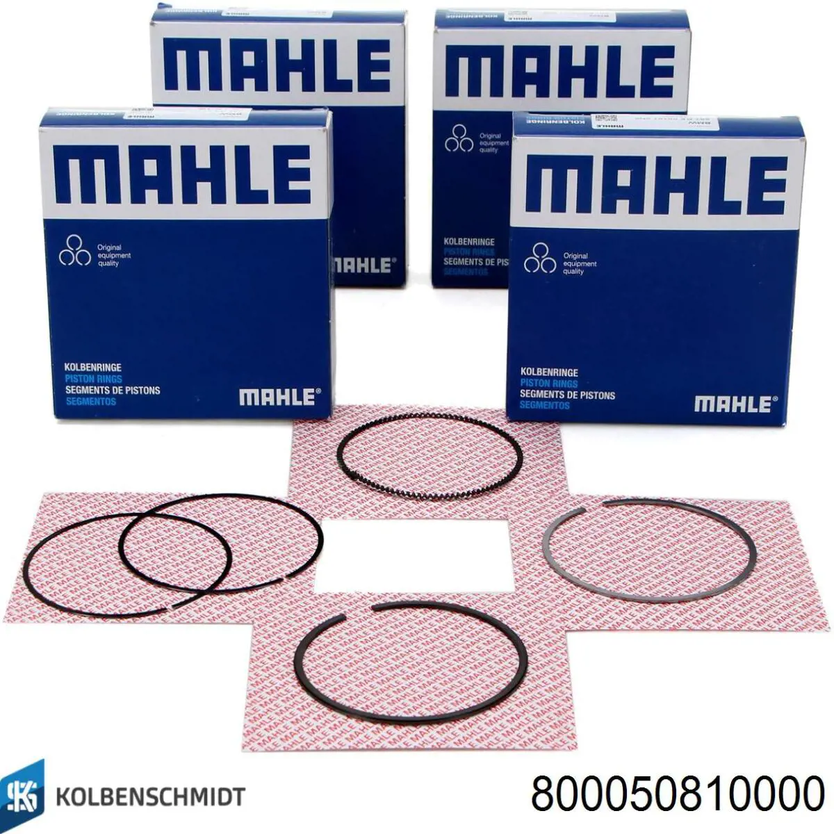 Juego de anillos de pistón para 1 cilindro, STD Kolbenschmidt 800050810000 precio, desde 13,31 EUR