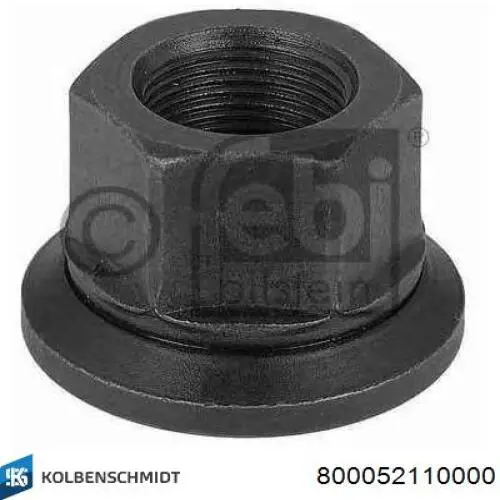800052110000 Kolbenschmidt Juego de anillos de pistón para 1 cilindro, STD
