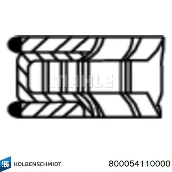 Juego de anillos de pistón para 1 cilindro, STD Kolbenschmidt 800054110000 precio, desde 13,22 EUR