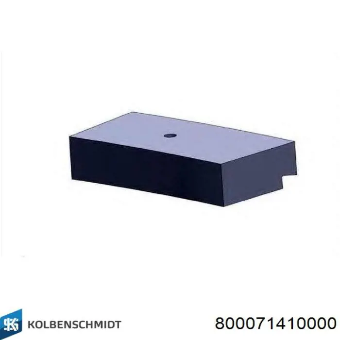 Aros de pistón para 1 cilindro, STD 800071410000 Kolbenschmidt