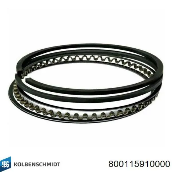 Aros de pistón para 1 cilindro, STD 800115910000 Kolbenschmidt