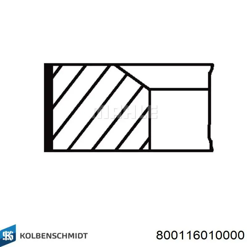 Comprar 120332312R Renault (RVI) Aros de pistón para 1 cilindro, STD