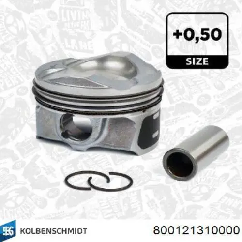 Juego de anillos de pistón para 1 cilindro, STD NE/NPR 120021007000 precio, desde 19,98 EUR