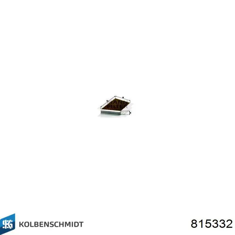 815332 Kolbenschmidt Guía de válvulas