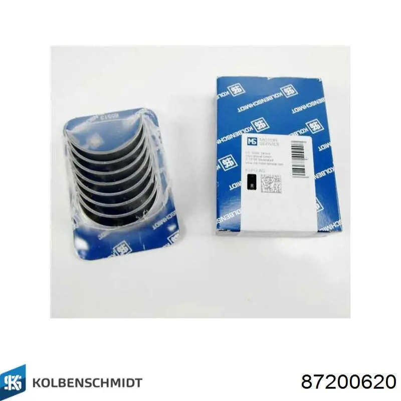 Juego de cojinetes de biela, cota de reparación (+0,50 mm) Kolbenschmidt 87200620 precio, desde 12,04 EUR