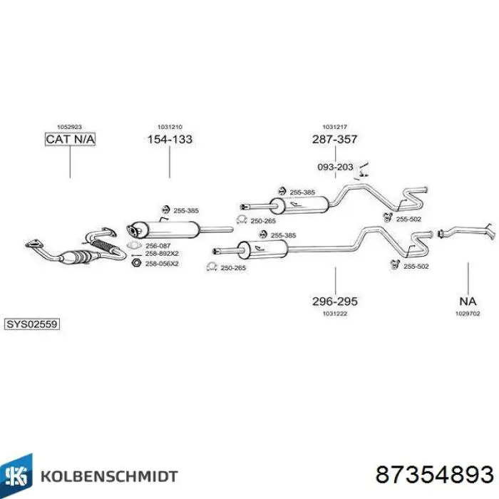 87354893 Kolbenschmidt Buje de biela