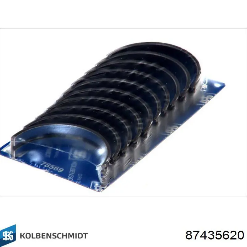Comprar 87435620 Kolbenschmidt Juego de cojinetes de cigüeñal, cota de reparación (+0,50 mm)