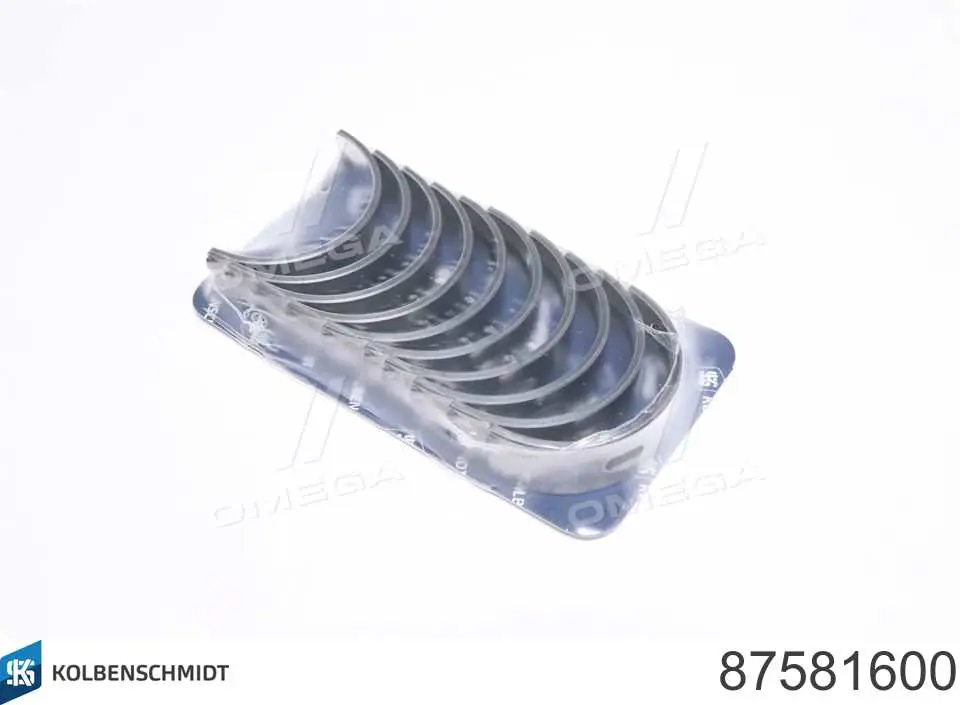 87581600 Kolbenschmidt Juego de cojinetes de cigüeñal, estándar, STD