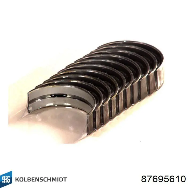 87695610 Kolbenschmidt Juego de cojinetes de cigüeñal, cota de reparación (+0,25 mm)
