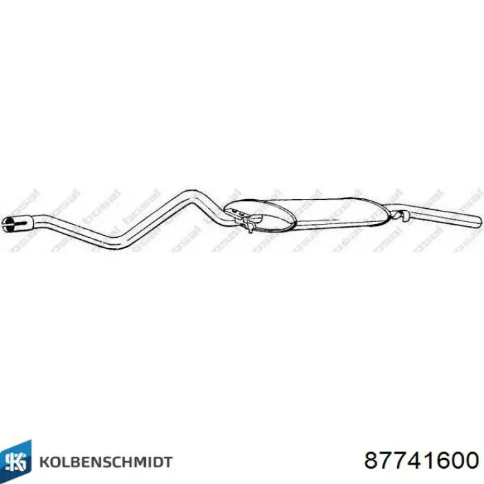 1150301840 Mercedes juego de cojinetes de cigüeñal, estándar, (std)