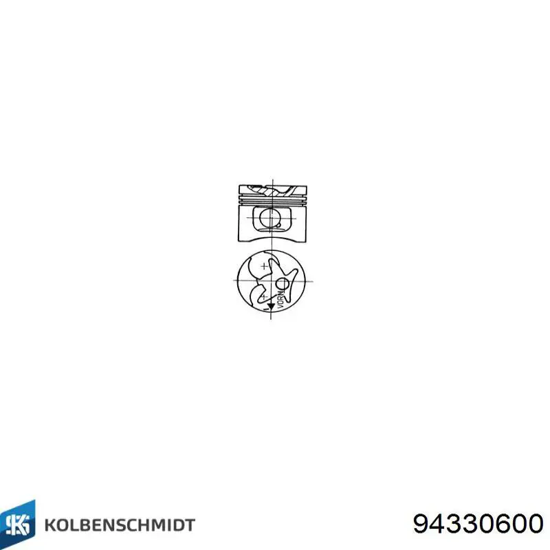 Pistón para cilindro Kolbenschmidt 94330600 precio, desde 79,29 EUR