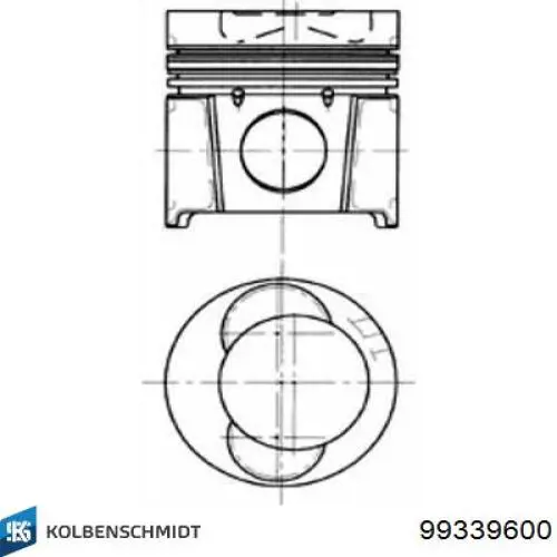 Pistón para cilindro Kolbenschmidt 99339600 precio, desde 164,95 EUR