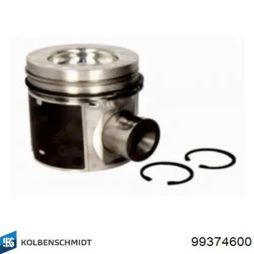 99374600 Kolbenschmidt pistón completo para 1 cilindro, std