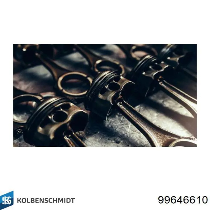Pistón completo para 1 cilindro, segunda reparación (+0,50 mm) Kolbenschmidt 99646610 precio, desde 51,42 EUR