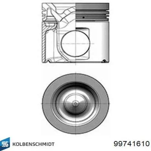 Pistón completo para 1 cilindro, segunda reparación (+0,50 mm) NE/NPR 130035001121 precio, desde 77,94 EUR