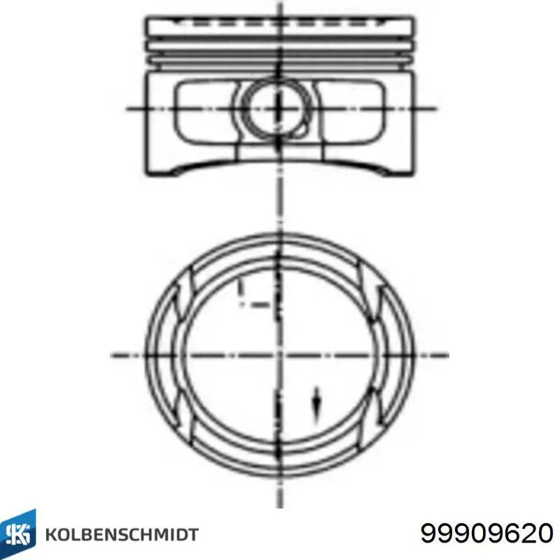 Comprar 130050004121 NE/NPR Pistón completo para 1 cilindro, segunda reparación (+0,50 mm)