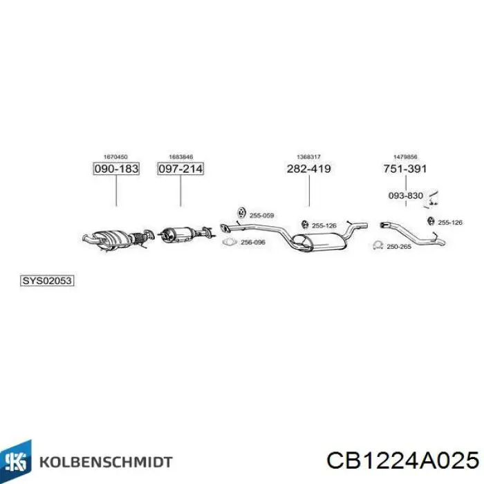 Comprar CB1224A025 Kolbenschmidt Juego de cojinetes de biela, cota de reparación (+0,25 mm)