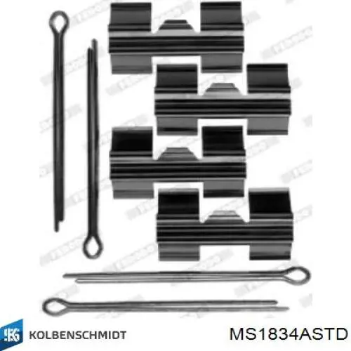 Comprar MS1834ASTD Kolbenschmidt Juego de cojinetes de cigüeñal, estándar, STD
