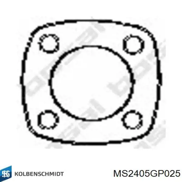 MS2405GP025 Kolbenschmidt juego de cojinetes de cigüeñal, cota de reparación +0,25 mm