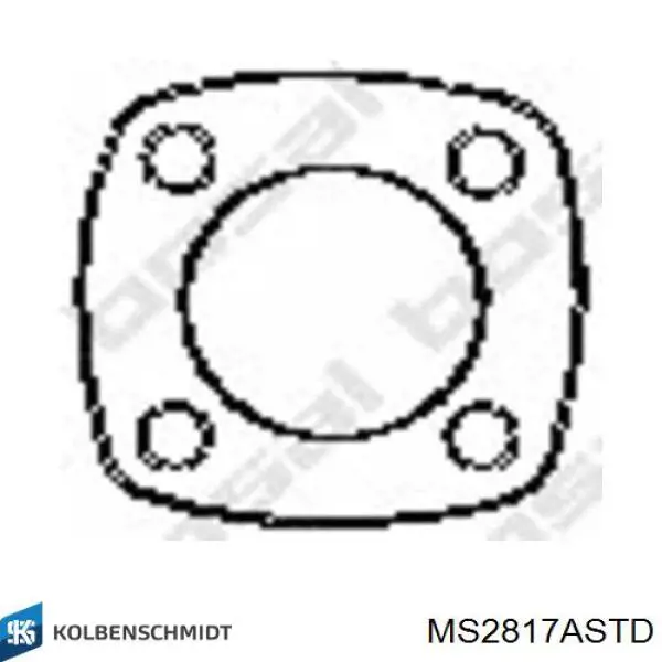 MS2817ASTD Kolbenschmidt Juego de cojinetes de cigüeñal, estándar, STD