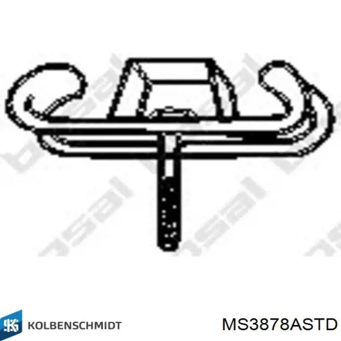 MS3878ASTD Kolbenschmidt juego de cojinetes de cigüeñal, estándar, (std)