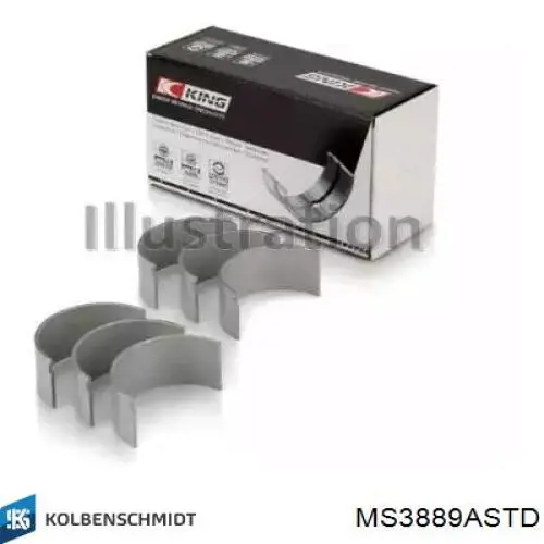 Juego de cojinetes de cigüeñal, estándar, STD King MB5707SI precio, desde 25,25 EUR