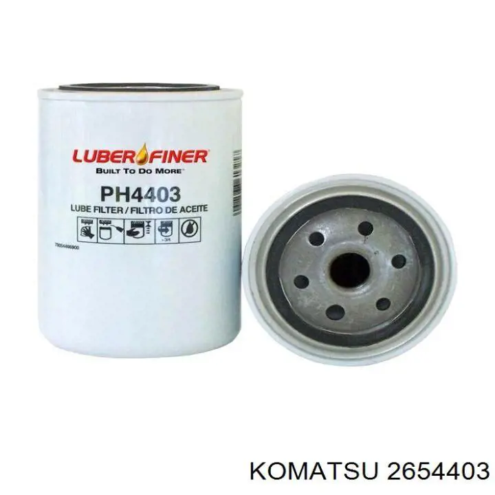 2654403 Komatsu filtro de aceite