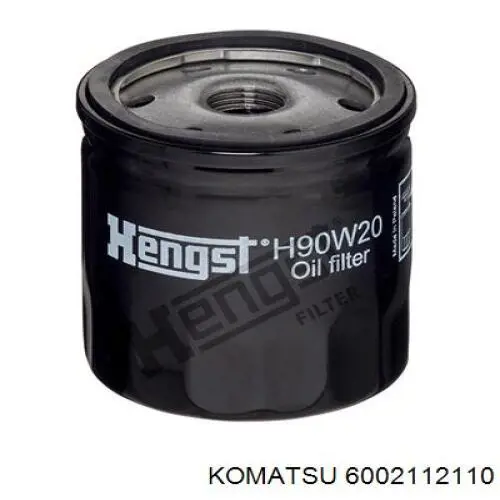 Filtro de aceite Komatsu 6002112110 precio, desde 4,39 EUR