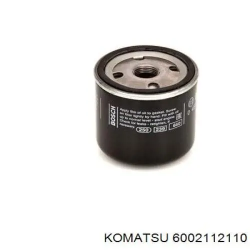 6002112110 Komatsu filtro de aceite