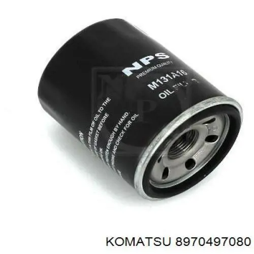 8970497080 Komatsu filtro de aceite