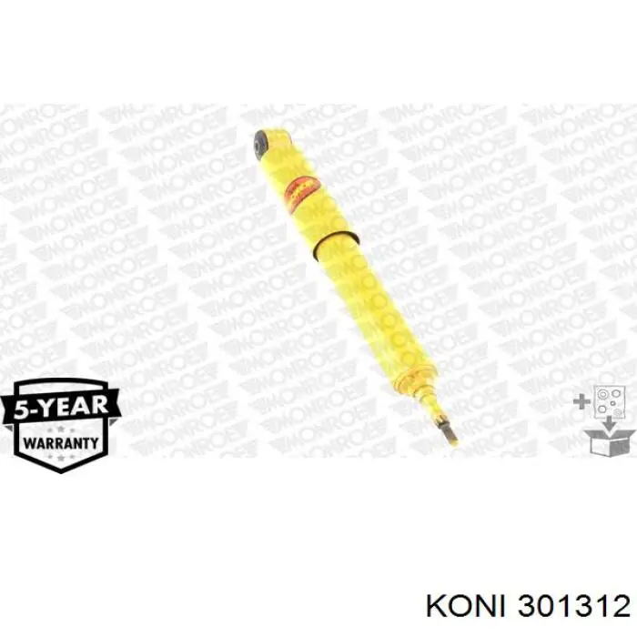 Amortiguador trasero Koni 301312 precio, desde 199,65 EUR