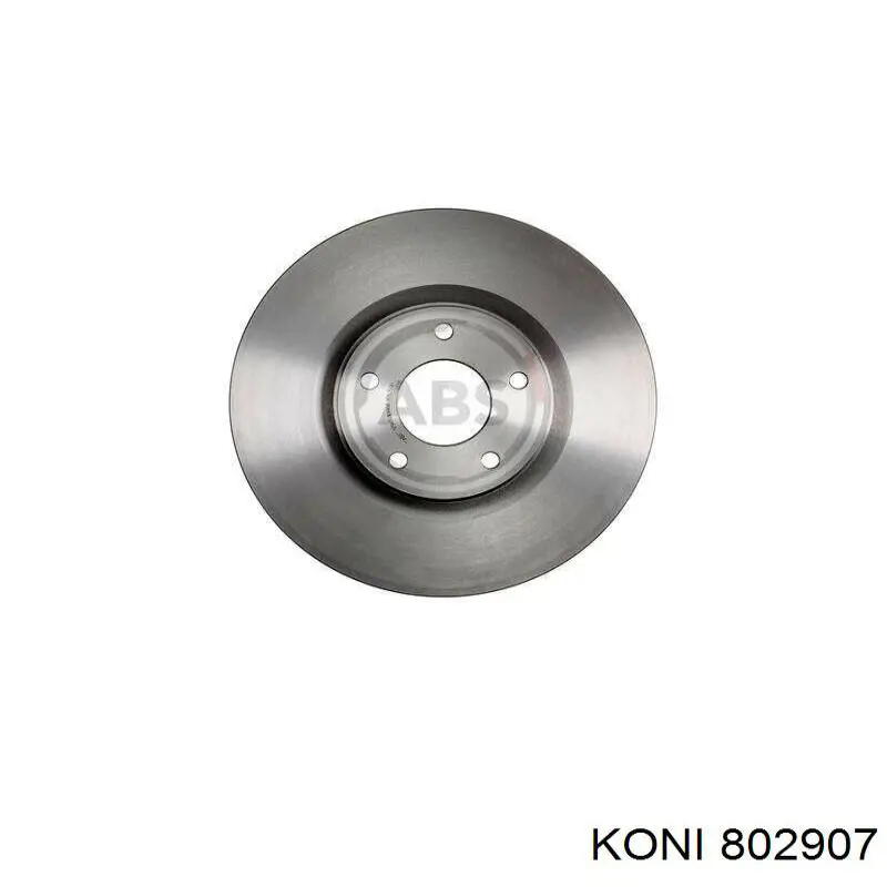 Amortiguador trasero 802907 Koni